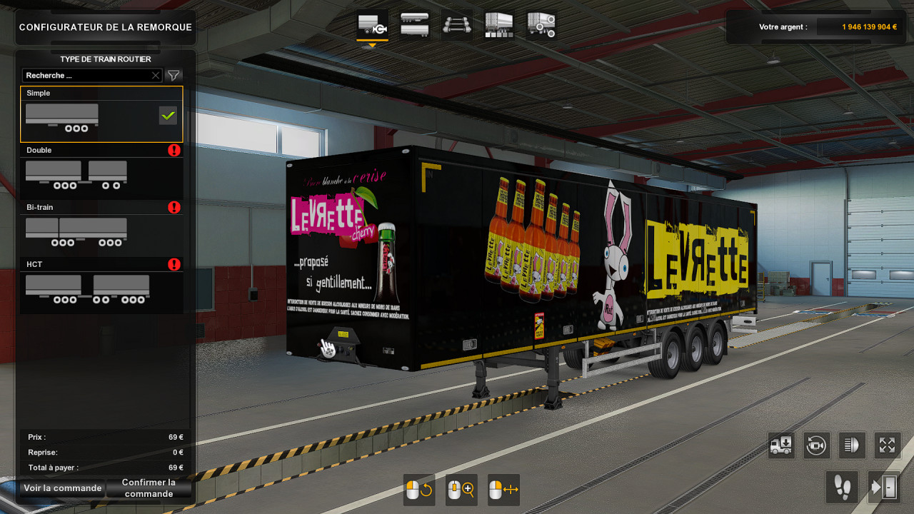 Skin Trailer Beer Levrette
